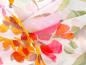 Preview: Weißer leichter Schal mit Blumen