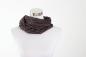 Preview: Loop Schal in Schwarz und Braun