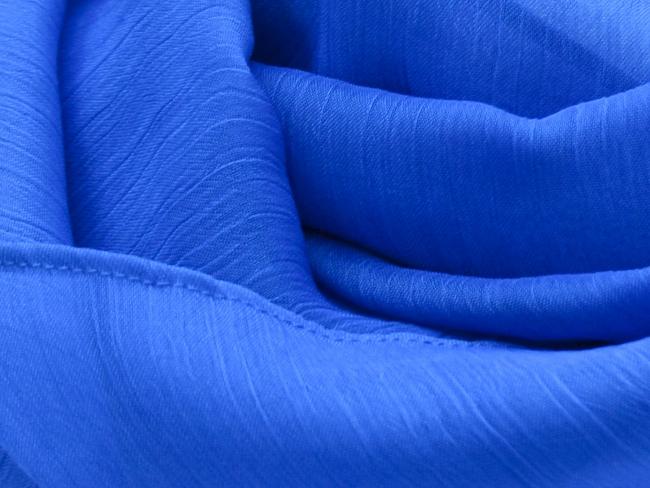 Einfarbiger Loop Schal in Uni Blau